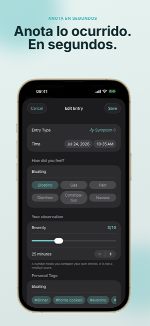 Ve Digest Diary en el iPhone screenshot 2
