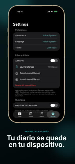 Ve Digest Diary en el iPhone screenshot 4