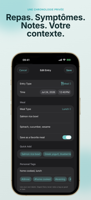 Digest Diary sur iPhone screenshot 5