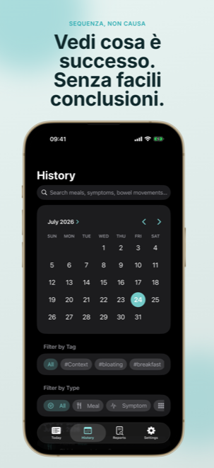 Digest Diary su iPhone screenshot 3