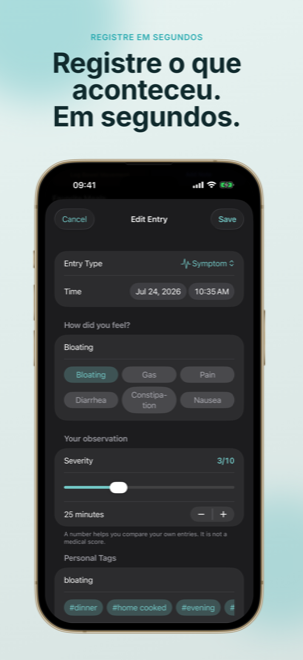 Veja o Digest Diary no iPhone screenshot 2